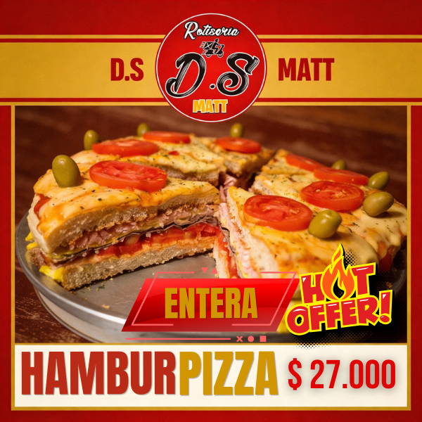 HamburPizza Entera